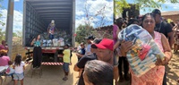 MDA realiza entrega de cestas básicas às comunidades quilombolas em Pernambuco