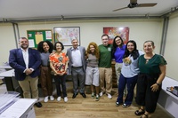 Ministro Paulo Teixeira visita sede da Comissão Pastoral da Terra em Goiânia