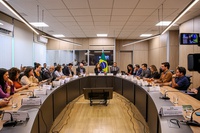 Em coletiva, ministra Fernanda Machiaveli apresenta principais entregas do primeiro mês de sua gestão à frente do MDA