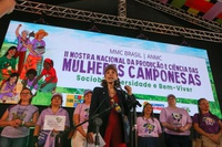II Mostra Nacional de Produção e Ciência das Mulheres Camponesas destaca políticas públicas para fortalecer a autonomia das mulheres rurais