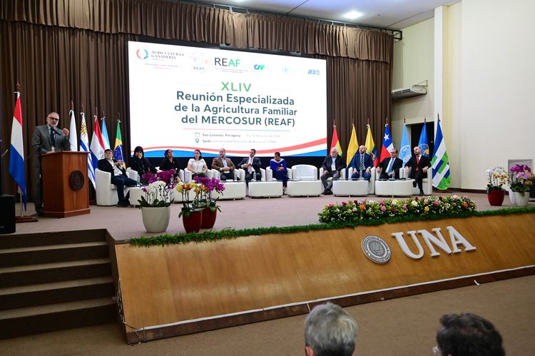 Brasil defende agricultura familiar como resposta à crise climática e à segurança alimentar na XLIV REAF