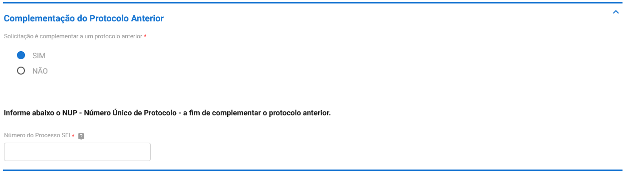 Complementação do Protocolo Anterior