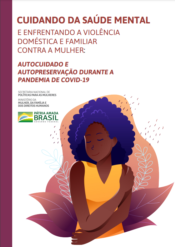 Capa Cartilha Cuidando da Saude mental e enfrentando a violência.PNG