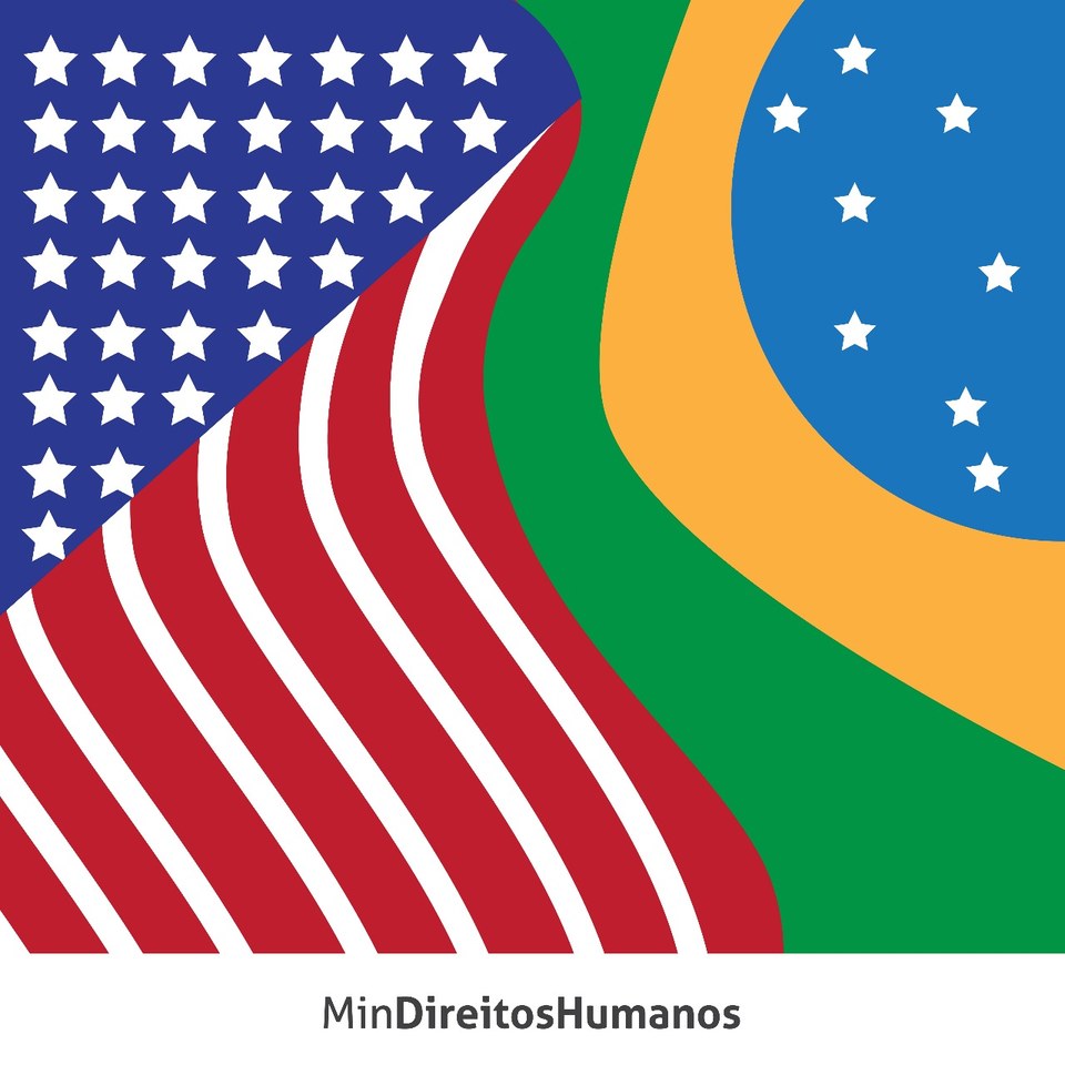 Bandeiras Brasil-EUA
