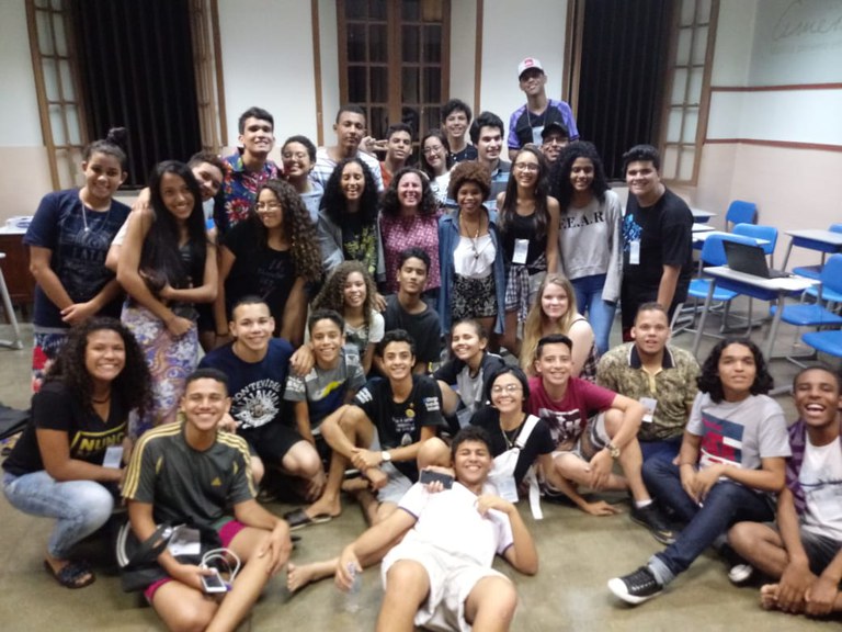 Crianças e adolescentes sul americanos participam de encontro no Rio de Janeiro