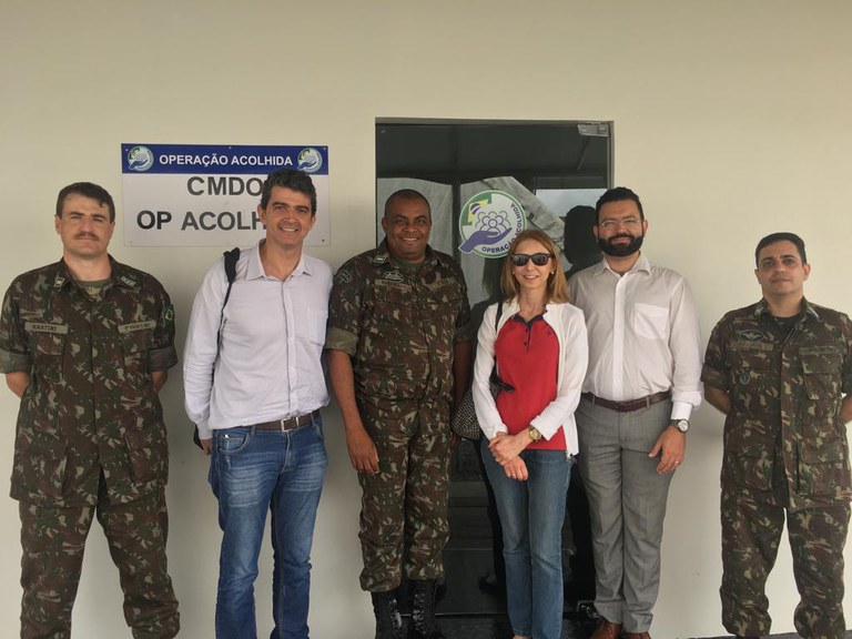 Secretária do MMFDH acompanha ações da Operação Acolhida, em Roraima