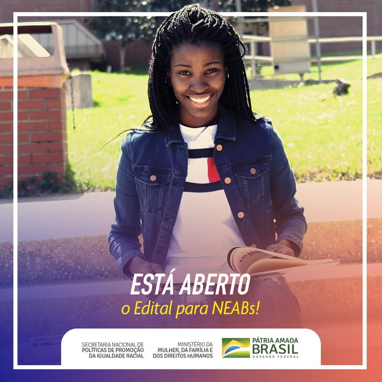 Ministério abre inscrições para edital de apoio financeiro aos Núcleos de Estudos Afro-Brasileiros (NEABs)