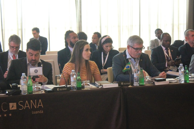 MMFDH propõe ações durante conferência de juventude na Angola. (Foto: SNJ/MMFDH)