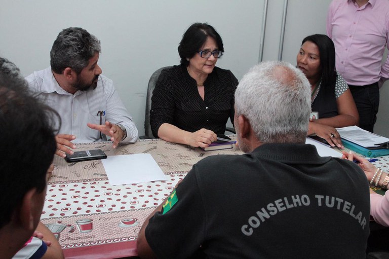 Reunião com conselheiros tutelares