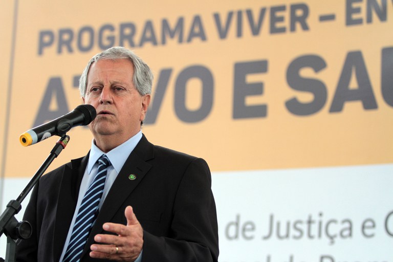 Na ocasião, o secretário da SNDPI/MMFDH, Antônio Costa destacou a iniciativa pioneira, com a qual “a Secretaria objetiva, em consonância com a experiência e participação dos governos locais e da comunidade, despertar o poder público para preparar a população para o envelhecimento ativo e saudável”. (Foto: Willian Meira - MMFDH)