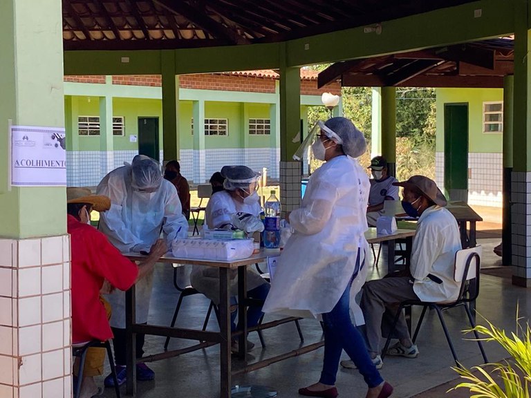 Ação integrada reforça atendimento básico de saúde em aldeias de MS