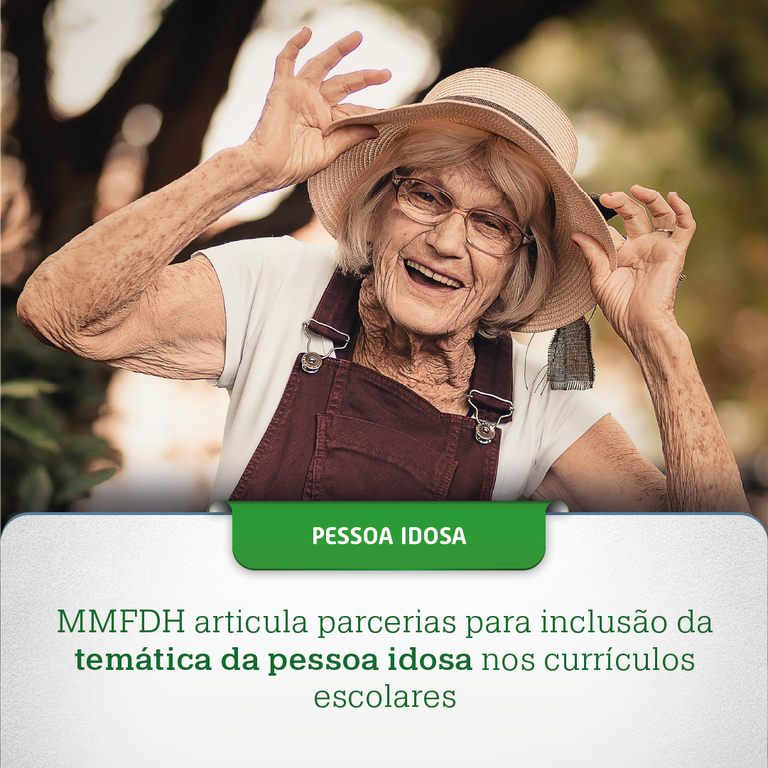 MMFDH articula parcerias para inclusão da temática da pessoa idosa nos currículos escolares