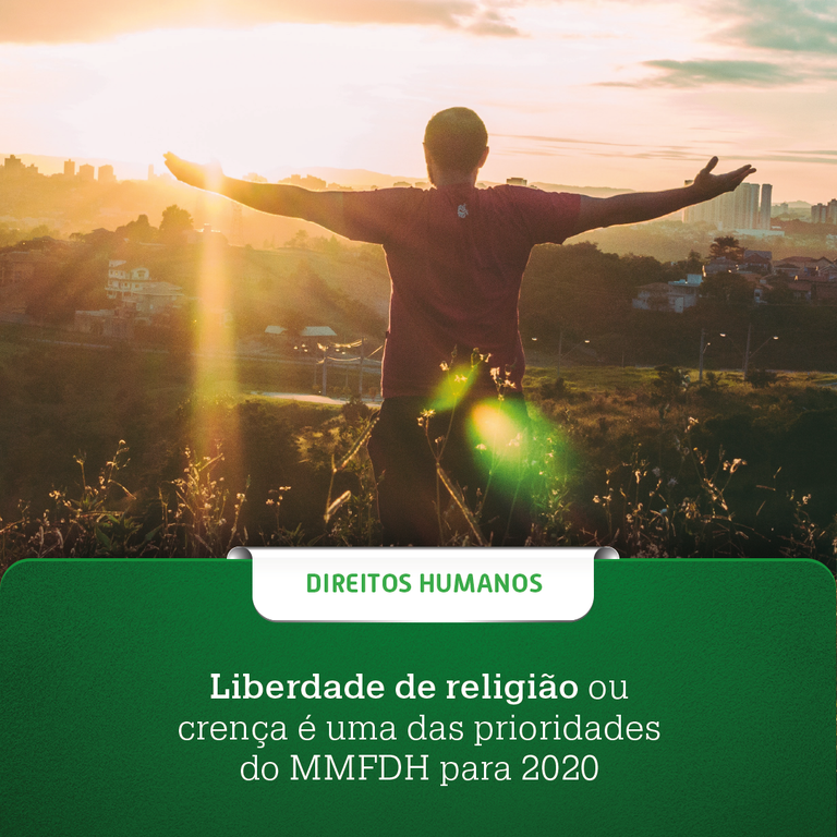 Liberdade de religião ou crença é uma das prioridades do MMFDH para 2020