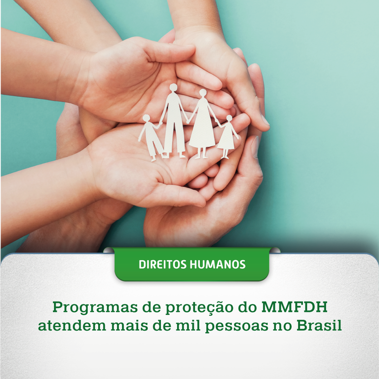 Programas de proteção do MMFDH atendem mais de mil pessoas no Brasil