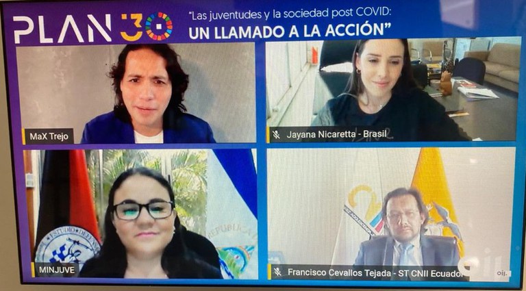 Brasil destaca protagonismo jovem e políticas públicas integradas em evento internacional sobre o pós-Covid