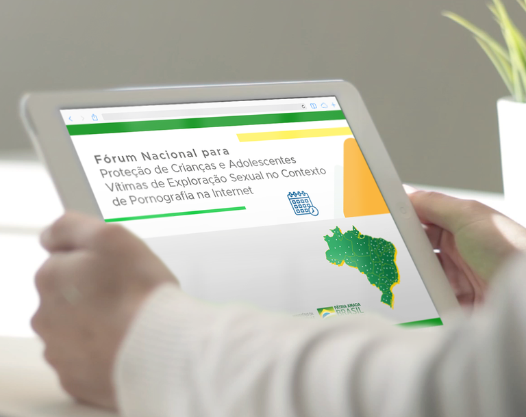 Com inscrições abertas, fórum online debaterá o combate à pornografia infantil na internet