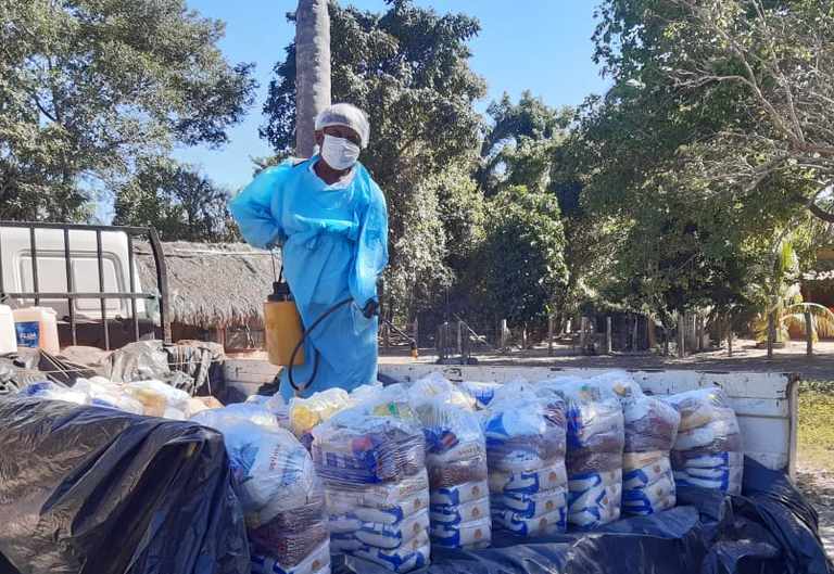 Já são quase 250 mil cestas distribuídas para povos e comunidades tradicionais em todo o país