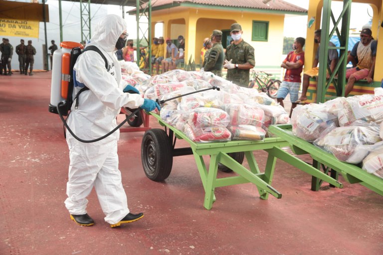 Covid-19: Distribuição de cestas de alimentos contempla mais de 2 mil famílias em comunidades indígenas e quilombolas no Piauí