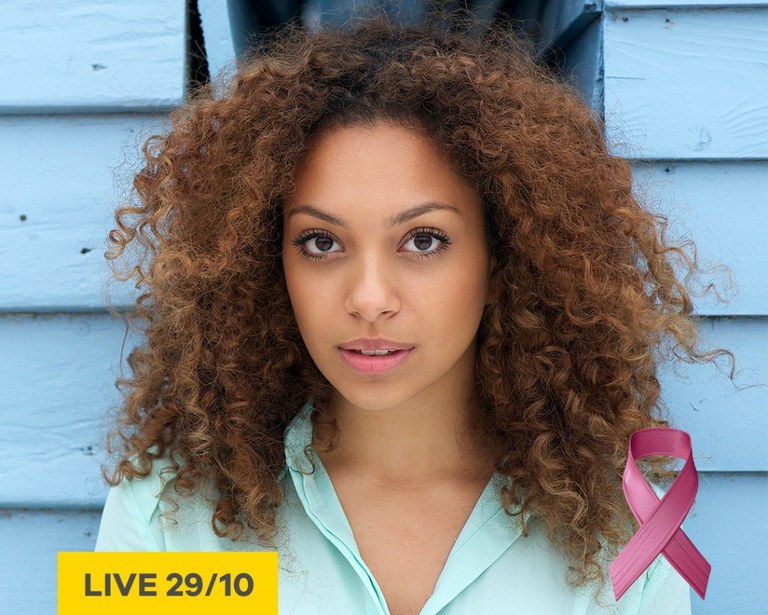 Live conscientiza sobre importância da prevenção ao câncer de mama na juventude