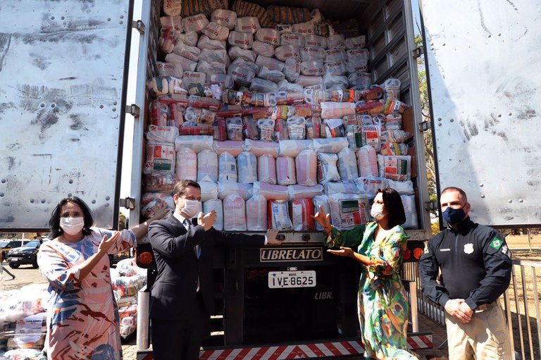Governo Federal doará 486 toneladas de alimentos para pessoas em vulnerabilidade
