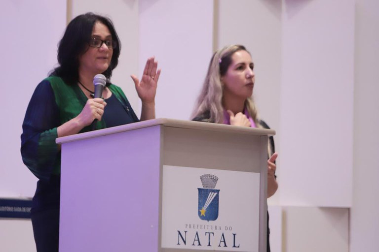 Ministra Damares anuncia a construção da Casa da Mulher Brasileira de Natal (RN)