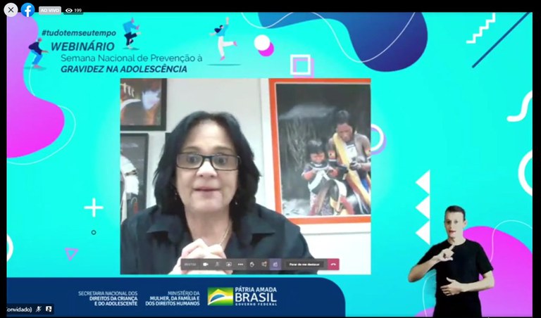 Webinário destaca importância da prevenção à gravidez para adolescentes