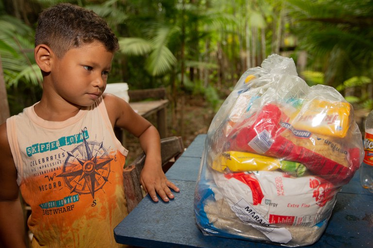 Em 2020 quase 400 mil cestas de alimentos são distribuídas aos povos e comunidades tradicionais