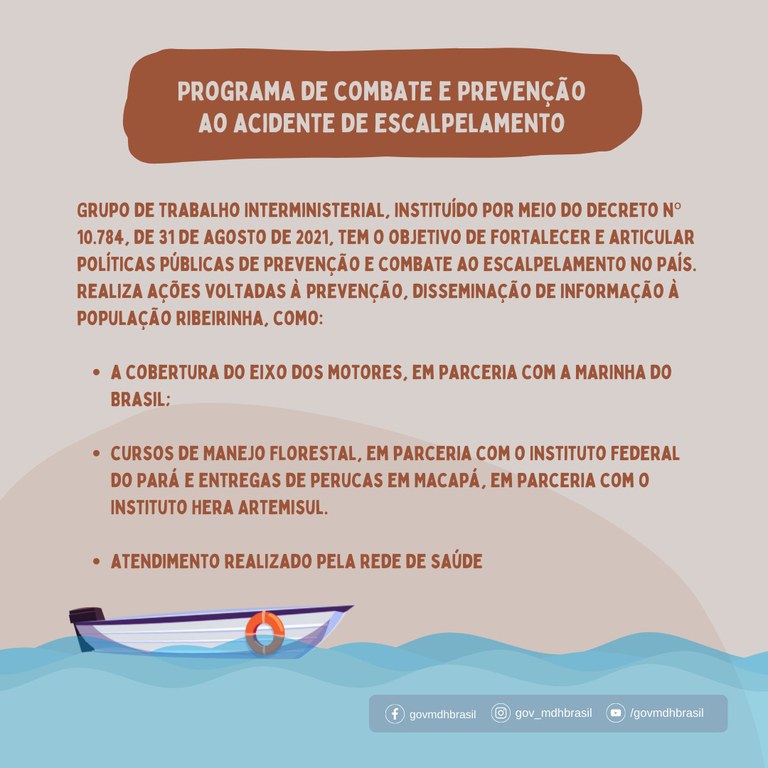 Dia Nacional de Combate e ´Prevenção ao Escalpelamento