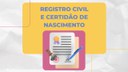 Campanha chama atenção da sociedade para sub-registro civil de nascimento