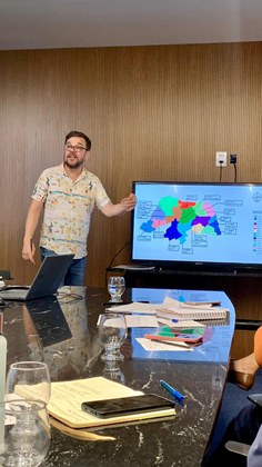 Kenio Lima apresenta dados sobre envelhecimento das pessoas idosas