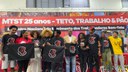 Silvio Almeida celebra os 25 anos do Movimento dos Trabalhadores Sem-Teto, em São Paulo
