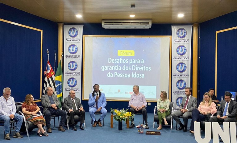 Fórum sobre os direitos da pessoa idosa, em Rio Preto (SP