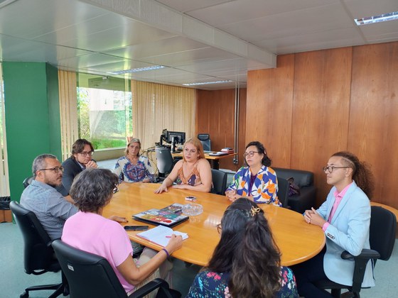 Secretária do MDHC esteve na Fundacentro, em SP.