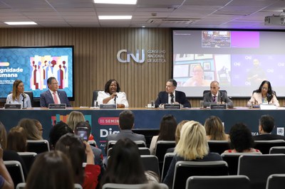 Macaé defende reorientar formação de policiais em abertura do II Seminário de Dignidade Humana do CNJ