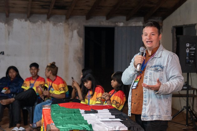 Alessandro Santos Mariano,da Secretaria Nacional dos Direitos das Pessoas LGBTQIA+