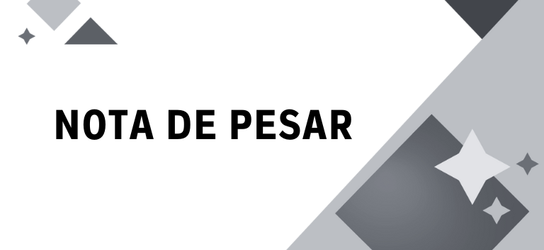 Nota de pesar - Flávio Jorge