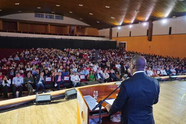 Titular da pasta discursou para lideranças administrativas dos Institutos Federais do Espírito Santo