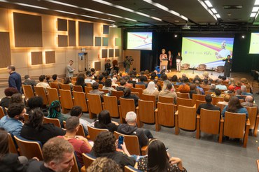 Evento reuniu autoridades, influenciadores e público convidado (Foto: Gustavo Gloria Ascom/MDHC)