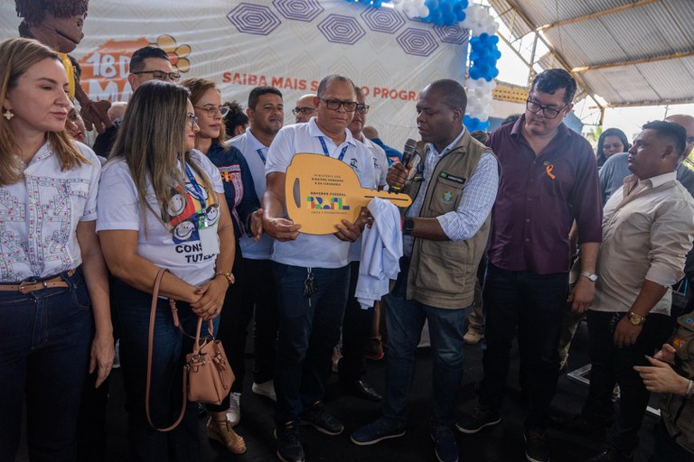 Entregas fazem parte do Programa Cidadania Marajó (Foto: Gustavo Gloria - Ascom/MDHC)