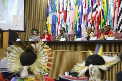 A ministra recebeu o Prêmio Jorge Lafond 2025(Foto: Clarice Castro/MDHC)