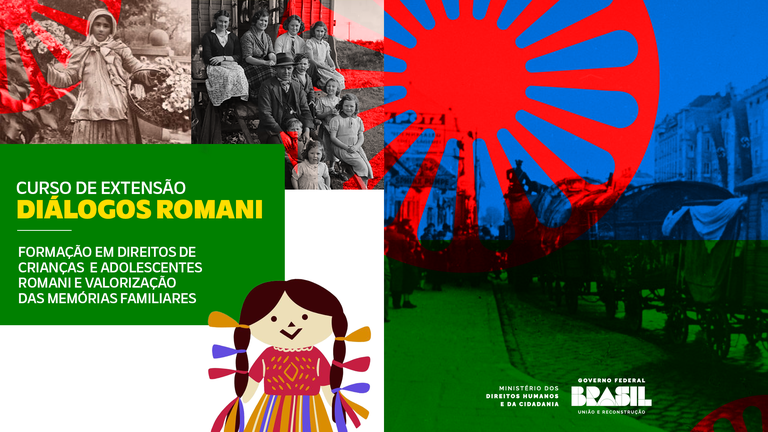 MDHC anuncia formação gratuita sobre direitos de crianças e adolescentes romanis e valorização das memórias familiares