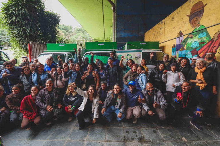 MDHC fortalece cooperativas de catadores com entrega de equipamentos em São Paulo (SP)