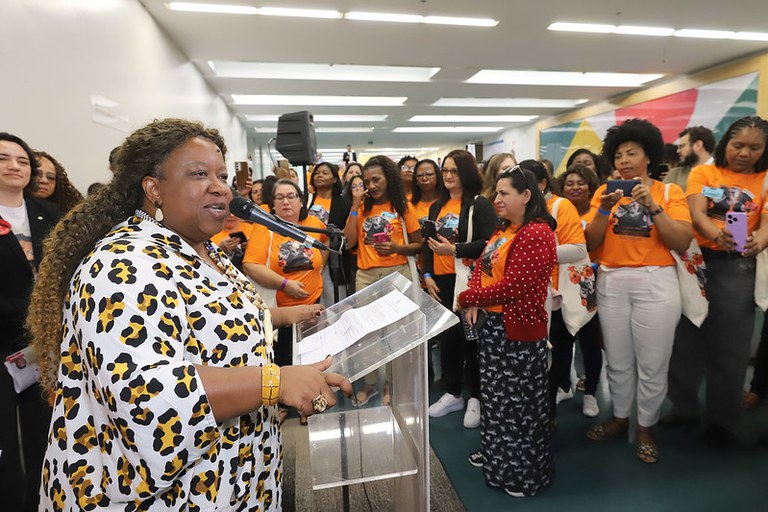Ministra Macaé Evaristo destaca direitos das trabalhadoras domésticas no Congresso Nacional