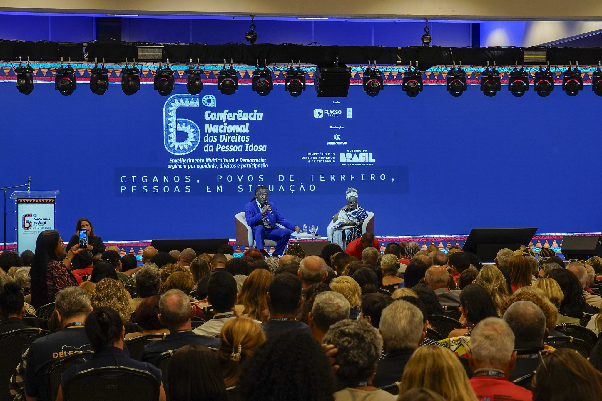 Encontro, que contou com a participação do secretário nacional dos Direitos da Pessoa Idosa e presidente do Conselho Nacional dos Direitos da Pessoa Idosa, Alexandre da Silva, marcou a abertura dos debates da conferência