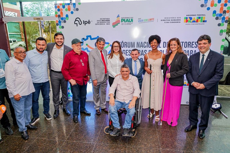 Gestores de 18 estados participam de fórum sobre direitos da pessoa com deficiência no Piauí