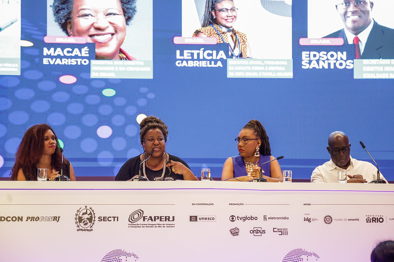 Agenda incluiu Fórum Mundial das Favelas, Parada LGBTQAPN+ de Madureira, seminário no BNDES e celebração dos 50 anos da Funarte