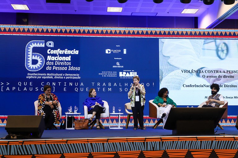 Segundo dia da 6ª Conferência Nacional dos Direitos da Pessoa Idosa aprofunda debates sobre financiamento, proteção e participação social