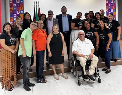 Cerimônia de adesão de municípios paraibanos foi em Cabedelo (Foto: Thiago Araújo/ SNDPD)