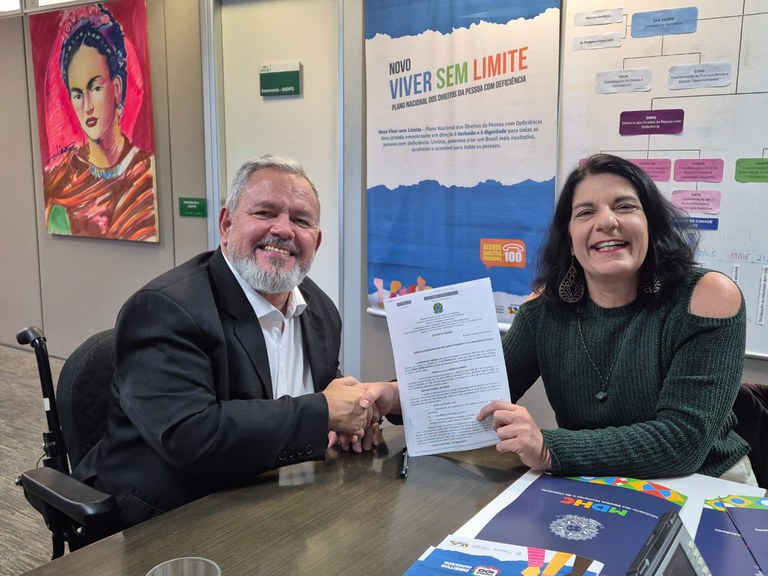 Aracaju e 16 municípios paraibanos aderem ao Plano Nacional dos Direitos das Pessoas com Deficiência