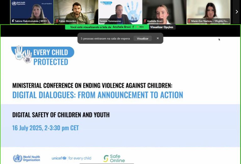 Brasil destaca avanços na proteção integral de crianças e adolescentes em diálogo internacional